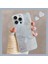 iPhone 13/14/15 Kılıf Hologramlı Gümüş Simli Kelebek Desenli Darbe Emici Kamera Korumalı Silikon 1