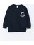 Lcw Kids Indigo Bisiklet Yaka Baskılı Kalın Erkek Çocuk Sweatshirt 1