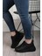 207 Siyah Kadın Spor Sneaker 2