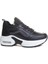 121 Siyah-Beyaz Kadın Spor Sneaker 5