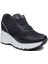 185 Siyah-Beyaz Kadın Spor Sneaker 2