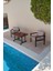 Bahce Mobilyası, Modern Balkon Mobilyası, Kafe Oturma Takımı, Teras Koltugu, 1+1+M 2