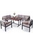 Bahce Mobilyası, Modern Balkon Mobilyası, Kafe Oturma Takımı, Teras Koltugu, 1+1+2+3+M 3