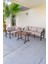Bahce Mobilyası, Modern Balkon Mobilyası, Balkon Oturma Grubu, Kafe Oturma Takımı, Teras Koltugu, 2+3+M 2