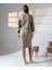 Doğal Aura Fermuarlı Hırka Elbise Takım 5