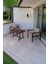 Bahce Mobilyası, Modern Balkon Mobilyası, Kafe Oturma Takımı, Teras Koltugu, 1+1+M 3