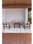 Bahce Mobilyası, Modern Balkon Mobilyası, Kafe Oturma Takımı, Teras Koltugu, 1+1+3+M 2