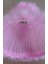 Pembe Organze Avize M-68 Yatak Odası Çocuk Odası Genç ve Bebek Odası Avize Aydınlatma Sarkıt 5