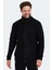 SANSA Erkek Siyah Polar Sweatshirt – Kışlık, Düz Desen, %100 Polyester, Rahat ve Sıcak Kesim 6