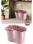 Sıkmalı Temizlik Kovası 15 litre, Standart Sıkmalı Yer Zemin Temizlik Mop Kovası F065 Pembe 1