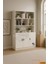 Tamamı Mdf 3 Kapaklı Açık Raflı Kiler Dolabı 9
