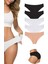 Kadın Lazer Kesim Dikişsiz Esnek Iz Yapmayan Toparlayıcı 5'li 5 Adet Külot 1