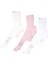 Kız Çocuk Pamuklu Taşlı Desenli 3'lü Külotlu Çorap 1
