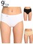 Kadın Karışık Renk 9'lu Paket Likralı Bato Külot ELF568T0924CCM9 2