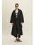 Jude Oversıze Trençkot Antrasit 4