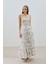 Uzun Büzgülü Şifon Etek Garden 3