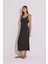 Modal Askılı Rahat Elbise Antrasit 6