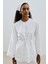 Nakış Detaylı Tunik Ekru 2
