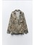 Allbucks Zara, Braletli Leopar Desenli Viskon Gömlek ABZRA0280 3