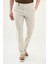 Desenli Taş Rengi Slim Fit Beli Tokalı Erkek Pantolon 1