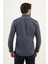 Desenli Lacivert Slim Fit Pamuk Erkek Gömlek 3