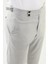 Desenli Gri Slim Fit Beli Tokalı Erkek Pantolon 2
