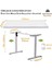 Yüksekliği Ayarlanabilir Ergonomik Bilgisayar & Çalışma Masası - Beyaz 2