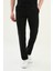 Düz Siyah Slim Fit Klasik Erkek Pantolon 1