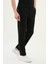 Düz Siyah Slim Fit Klasik Erkek Pantolon 3
