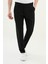 Pileli Siyah Super Slim Fit Beli Tokalı Erkek Pantolon 1