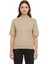 Taş Yarım Balıkçı Yaka Kısa Kollu Kadın Triko Bluz 2308 1
