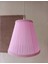 Pembe Organze Avize M-82 Yatak Odası Çocuk Odası Genç ve Bebek Odası Avize Aydınlatma Sarkıt 3