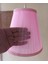 Pembe Organze Avize M-82 Yatak Odası Çocuk Odası Genç ve Bebek Odası Avize Aydınlatma Sarkıt 4