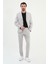 Kırçıllı Slim Fit Torba Cep Mono Yaka Erkek Takım Elbise 3