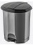 Dünya Gri Çöp Kovası Pedallı 11 Lt 1