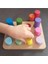 Montessori Ahşap Eşleştirme Silindirleri ve Eğitici Kart Seti 12 Parça – İnce Motor, Renk ve Boyut Algısını Geliştirir 11