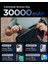 30000 mAh 30W USB-C + USB-A Giriş / Çıkış Hızlı Şarj 3 Portlu Powerbank / 1 Metre Type-C Harici Kablolu Taşınabilir Şarj Cihazı + Taşıma Çantası Dahil EA3030 Black - ABA09435 2