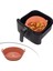 ® Renkli Isıya Dayanıklı Yıkanılabilir Silikon Fırın ve Airfryer Yuvarlak Model Pişirme Matı 20 cm 1