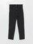 Lcw Jeans Siyah Mom Fit Kadın Jean Pantolon 5