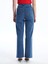 Lcw Jeans Indigo Wideleg Kadın Jean Pantolon 5