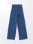 Lcw Jeans Indigo Wideleg Kadın Jean Pantolon 7