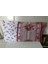 Yastık Kılıfı 2 Adet Pembe Yeşil Beyaz (48X65)KALITELI Kullanışlı Şık Güzel 2