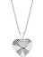 925 Ayar Gümüş Tasarım Kalp Kolye - 23181301 1