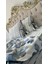 Çift KIŞILIK160X200 cm Yatağa Uygun Lastikli Çarşaflı Yastıkları Çift Taraflı Bağlamalı Nevresim Takımı 2