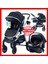 Luxury I-Size Travel Sistem Bebek Arabası 3 In 1 Siyah Silver 1