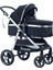 Luxury I-Size Travel Sistem Bebek Arabası 3 In 1 Siyah Silver 9
