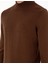 Erkek Koyu Kahverengi Slim Fit Yarım Balıkçı Yaka Basic Triko Kazak 50296548-VR084 7
