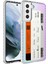 Galaxy S21 Fe Kılıf Airbag Kenarlı Renkli Desenli Silikon Mnc Elegans Kapak-No1 1