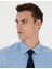 Erkek Mavi Slim Fit Uzun Kollu Basic Gömlek 50277778-VR036 2