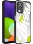 Galaxy A22 4g Kılıf Aynalı Desenli Kamera Korumalı Parlak Mnc Mirror Kapak-Yazı 1